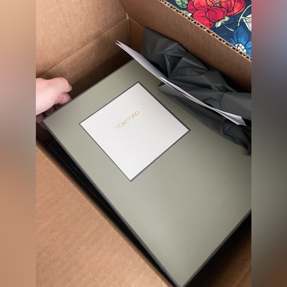 Tom Ford AUTHENTIC with tags sued leather shearling low top shoes - Picture 2 of 15